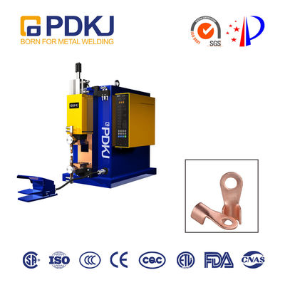 1000HZ 380V Desktop Water Cooled Spot Welder For Copper Wire Connector