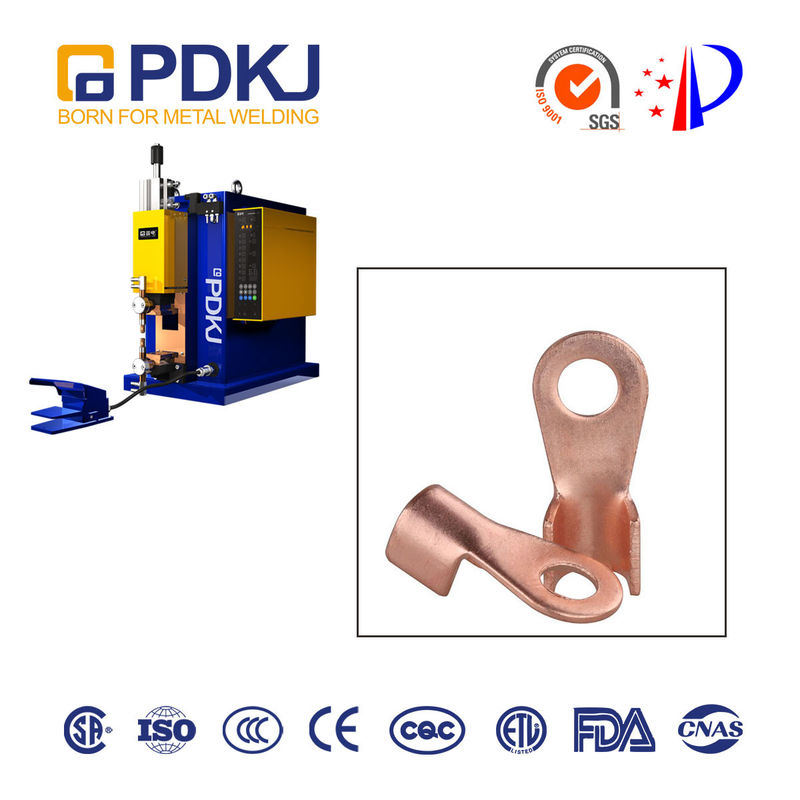 1000HZ 380V Desktop Water Cooled Spot Welder For Copper Wire Connector